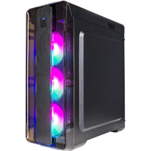 moonlight black gaming pc rechtsvoor