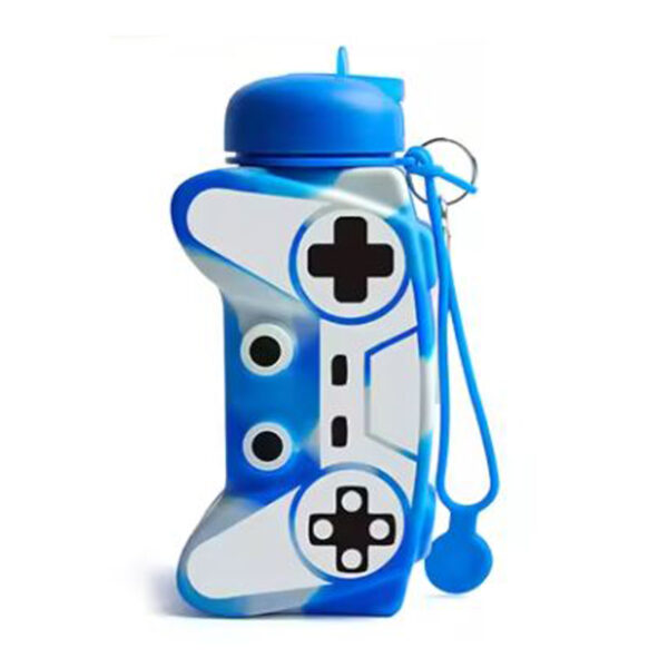 Gaming drinkfles blauw