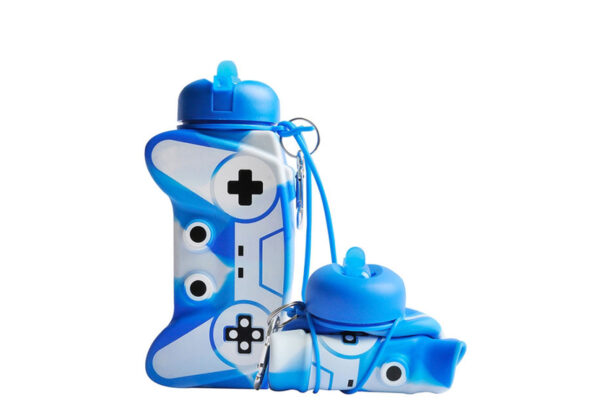 gaming waterfles blauw